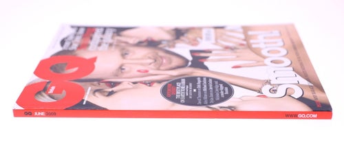 GQ magazine-English issue-June 2009-Simon Pegg front cover-Weight 668g-NEW-668g