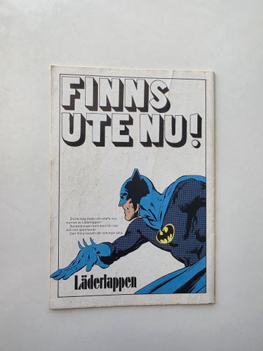 Flash nr 3, 1972, SISTA numret, Fint skick! FN/FN+...men