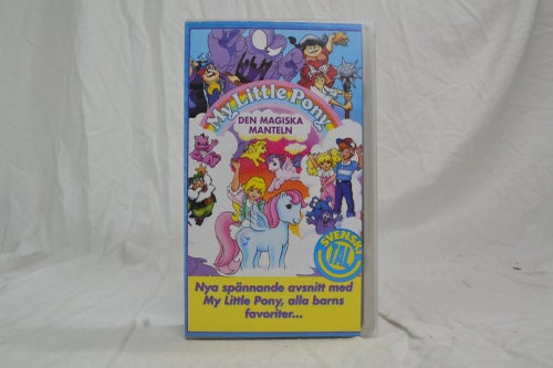 My Little Pony Den Magiska Manteln VHS