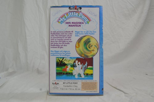 My Little Pony Den Magiska Manteln VHS