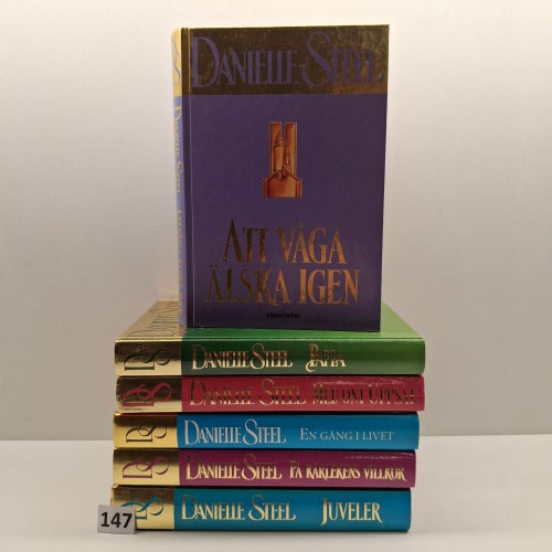 Danielle Steel x6 Bokpaket hårdpärm - Se bilder för titlar
