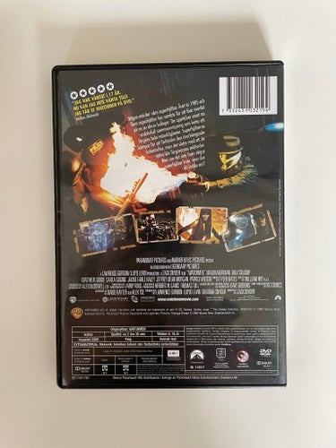 Watchmen (DVD) Svensk utgåva.