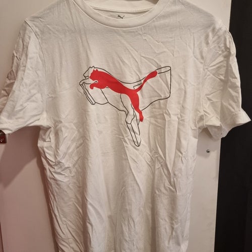 T-shirt / Vit / Puma / Storlek: M
