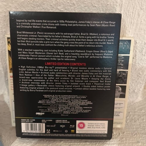 At Close Range (Arrow Video) med Sean Penn och Christopher Walken