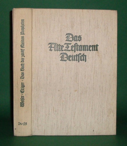 Das Buch der zwölf Kleinen Propheten I-II