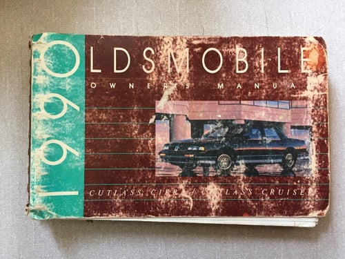 1990 Oldsmobile Owners Manual Cutlass Ciera/Cutlass Cruiser