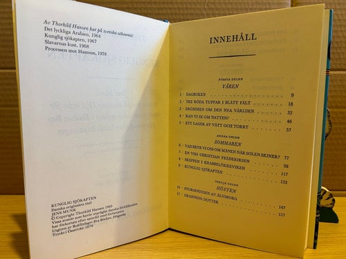 Kunglig sjökapten av Thorkild Hansen. Bok. Very Good Plus