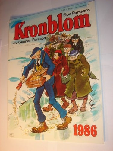 KRONBLOM 1986 JULALBUM NY OLÄST