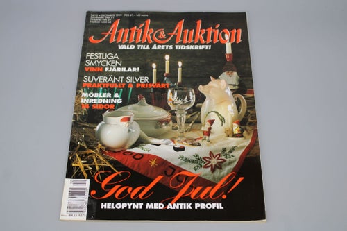 Antik & Auktion Nr 12 December 1999 , God Jul helgpynt med antik profil