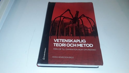 ISBN 9789144113289 - Vetenskaplig teori och metod : från idé till examination in