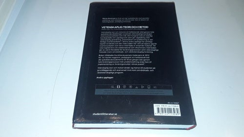ISBN 9789144113289 - Vetenskaplig teori och metod : från idé till examination in