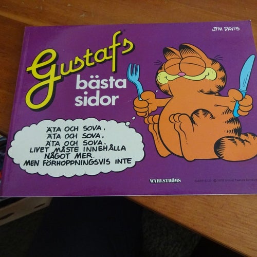 Gustafs bästa sidor Jim Davis Mycket fin