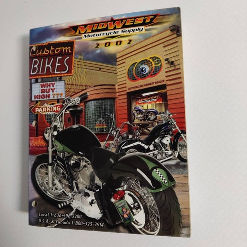 Midwest Motorcycle Supply Catalog 2002 Custom Bikes
