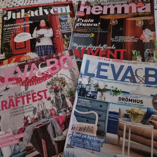 Blandat nummer av Leva & Bo, Juladvent, Hemma