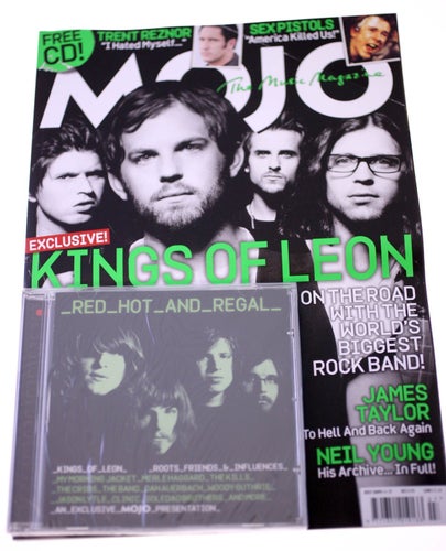 Mojo magazine-English issue-July 2009-No. 188-Kings of Leon front cover with CD