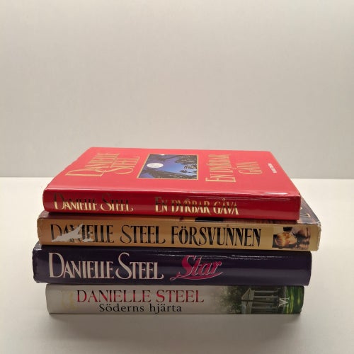 Danielle Steel x4 Bokpaket med hårdpärm - Titlar i beskrivning