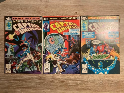 Marvel Spotlight on Captain Universe #9, #10, #11 (1980)