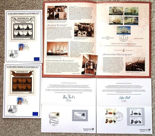 Bund Souvenir-kort Post Lot 3