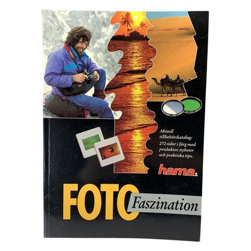 Hama Foto Faszination Katalog 272 Sidor Fototillbehör Svensk Text