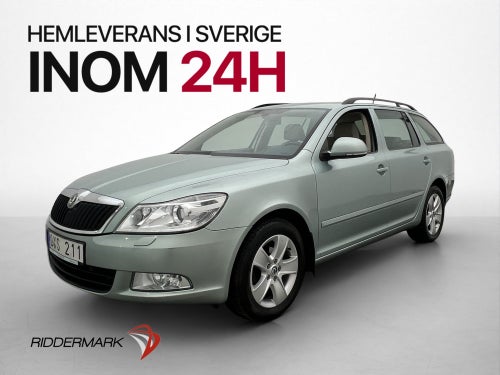 Skoda Octavia 1.6 TDI Elegance M&K Värmare P-Sensorer Skinn