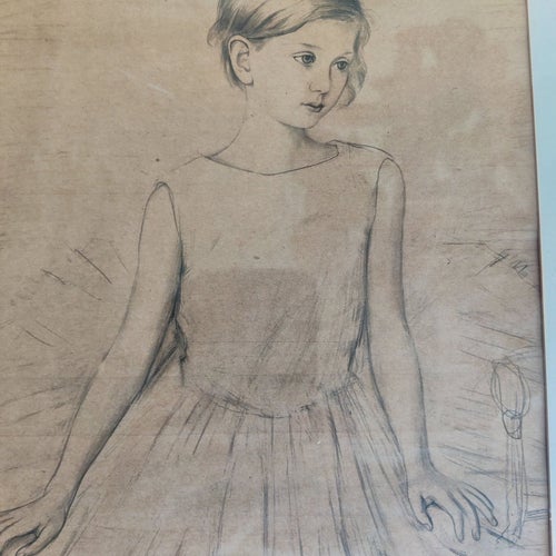 Litografi Dardel 1930