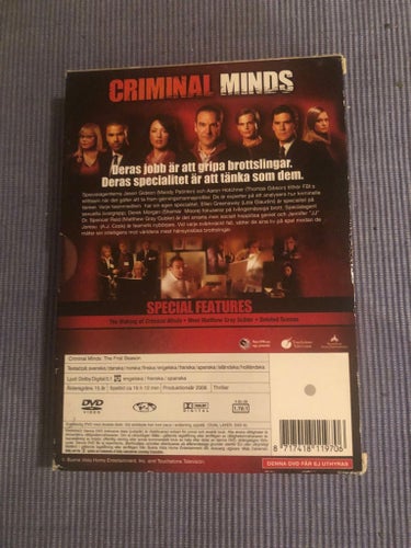 Criminal Minds - Säsong 1