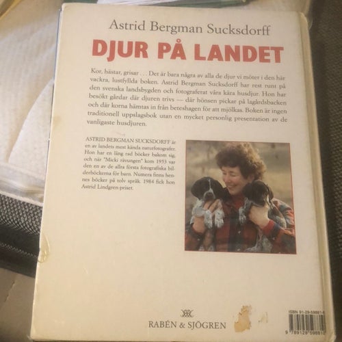 Djur på landet av Astrid Bergman Sucksdorff
