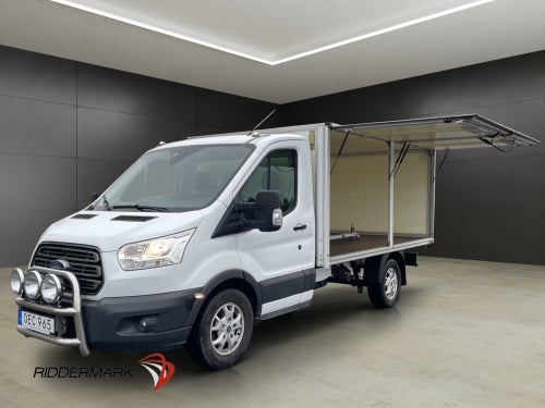 Ford Transit 350 FLAKBIL Värmare Dragkrok FLOBY Kåpa Moms
