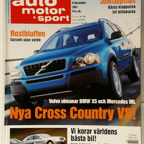 Auto motor & sport nr 22 2001: Hyundai Coupé V6, Honda Civic Type-R + Jazz