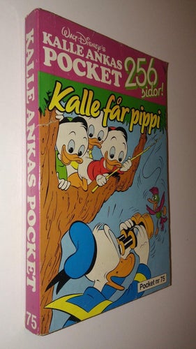 Kalle Ankas pocket 75 Kalle får pippi. Lässkick