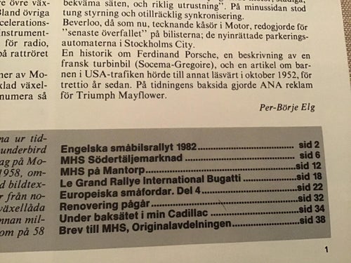 MOTORHISTORISKT MAGASIN 9 1982 FORD 100E modeller,FORD THAMES, GAMLA BILAR
