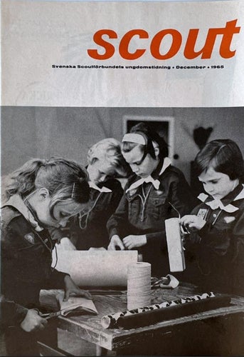Scout 12 1965 Kolsva, Aspabruk, Sara Granath, Ove Huzell, Folke von Walter
