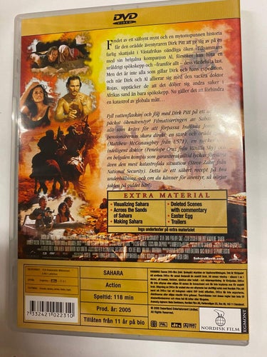 DVD Sahara TOPPSKICK