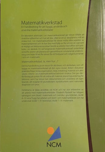 MATEMATIK VERKSTAD, BOK