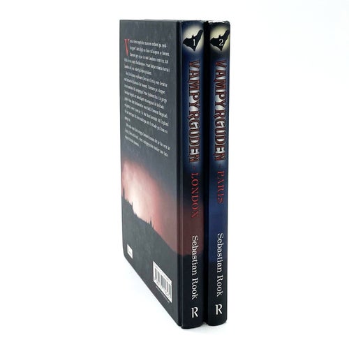 Vampyrguden del 1-2 av Sebastian Rook (inbundna, London & Paris)