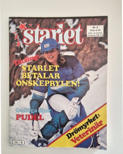Starlet tidning nr 8 1983 - Bananarama, Gene Anthony Ray