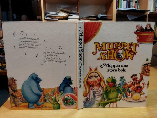 Muppet Show Mupparnas stora bok. Very Good plus