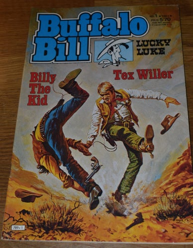 Serietidning Buffalo Bill nr 1, 1983