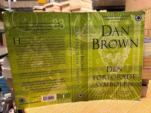 Den förlorade symbolen av Dan Brown, bok, Very Good plus