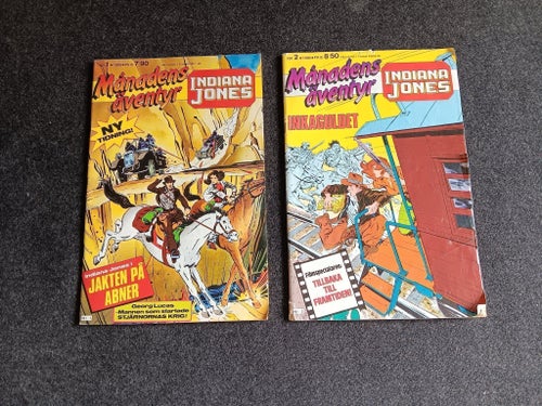 2 x Månadens Äventyr Indiana Jones