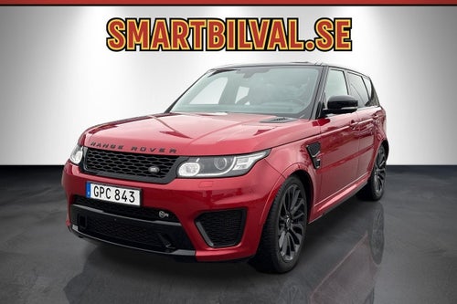 Land Rover Range Rover Sport SVR Automatisk, 550hk, 2016