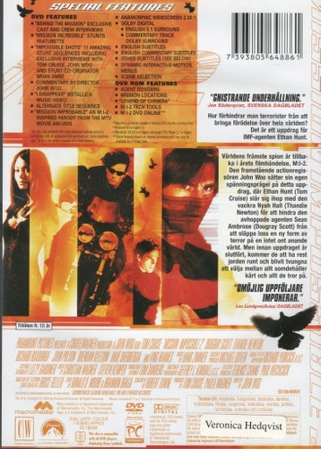 Mission: Impossible 2 (DVD)