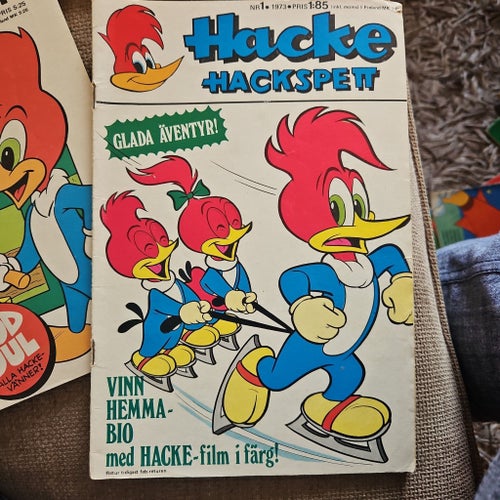 Hacke Hackspett från 70-talet