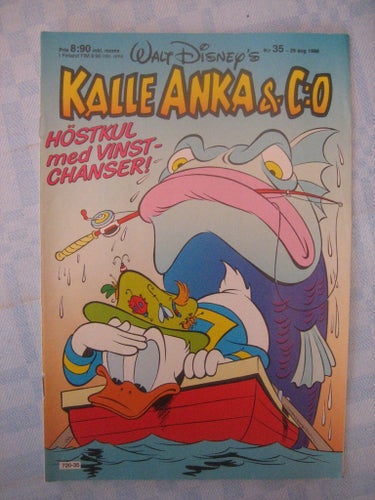 Kalle Anka & C:O Nr:35-1988