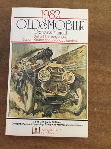 1982 Oldsmobile Owner's Manual