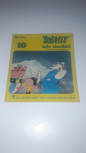 Asterix tolv stordåd - nr 10 - Den vördnadsvärde på tronen
