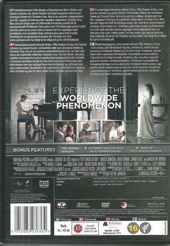 Fifty shades of Grey - Unseen Ed. + Theatrical version