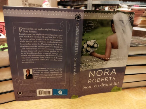 Som en drömbild av Nora Roberts. Bok. Very Fine plus