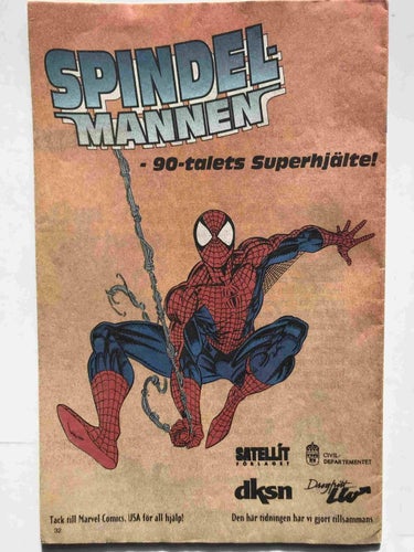 Spindelmannen på hal is - 1995. FN-VF