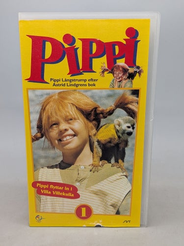 Astrid Lindgren - Pippi Långstrump - Pippi flyttar in i Villa Villekulla - VHS